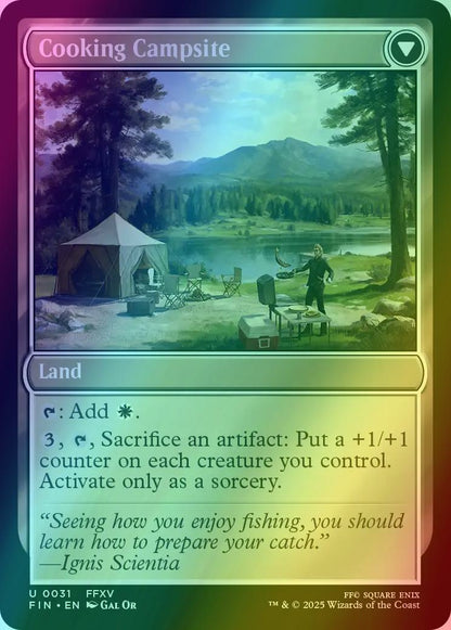 Sidequest: Catch a Fish // Cooking Campsite [31] [FINAL FANTASY] [Foil]