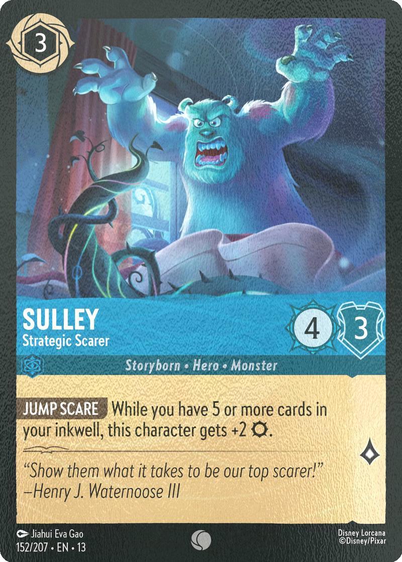 Sulley - Strategic Scarer - 152/204 [Attack of the Vine!] [Cold Foil]