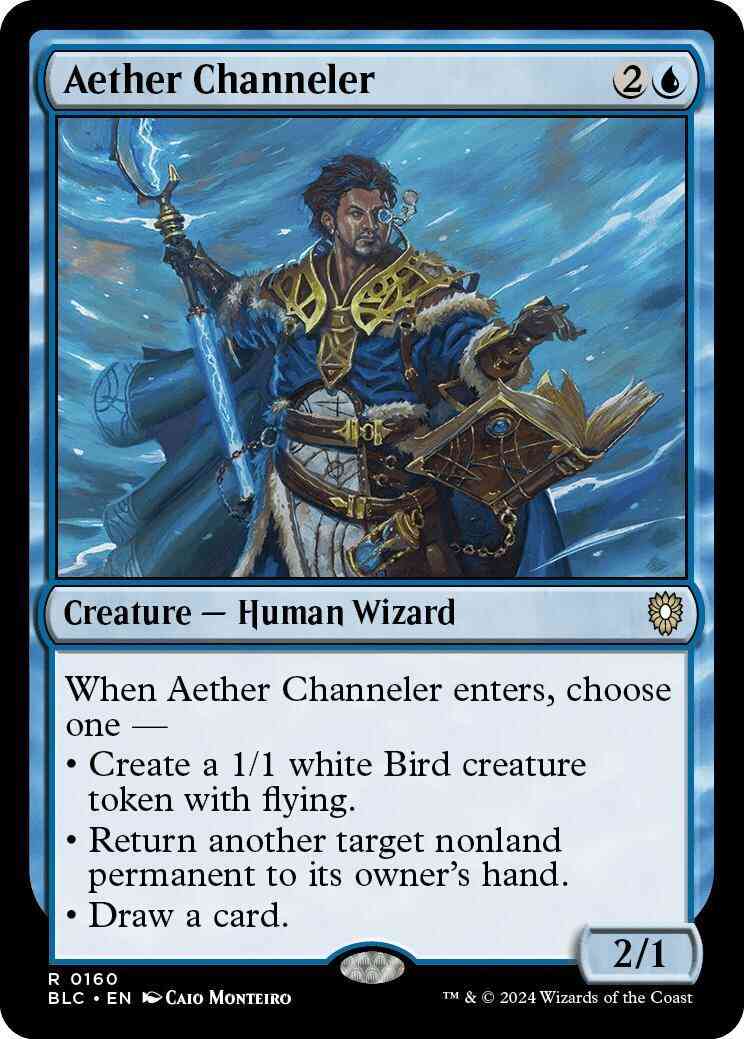 Aether Channeler [160] [Bloomburrow: Commander] [Non-Foil]