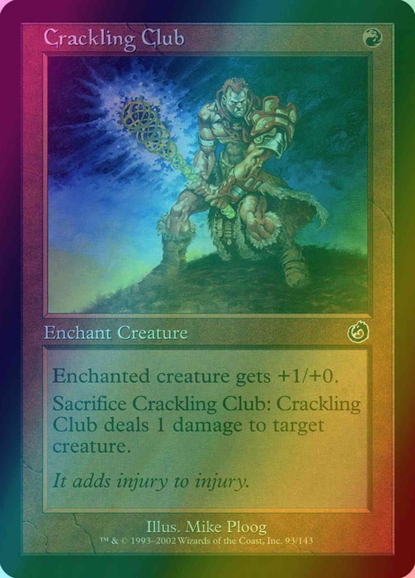Crackling Club [93] [Torment] [Foil]
