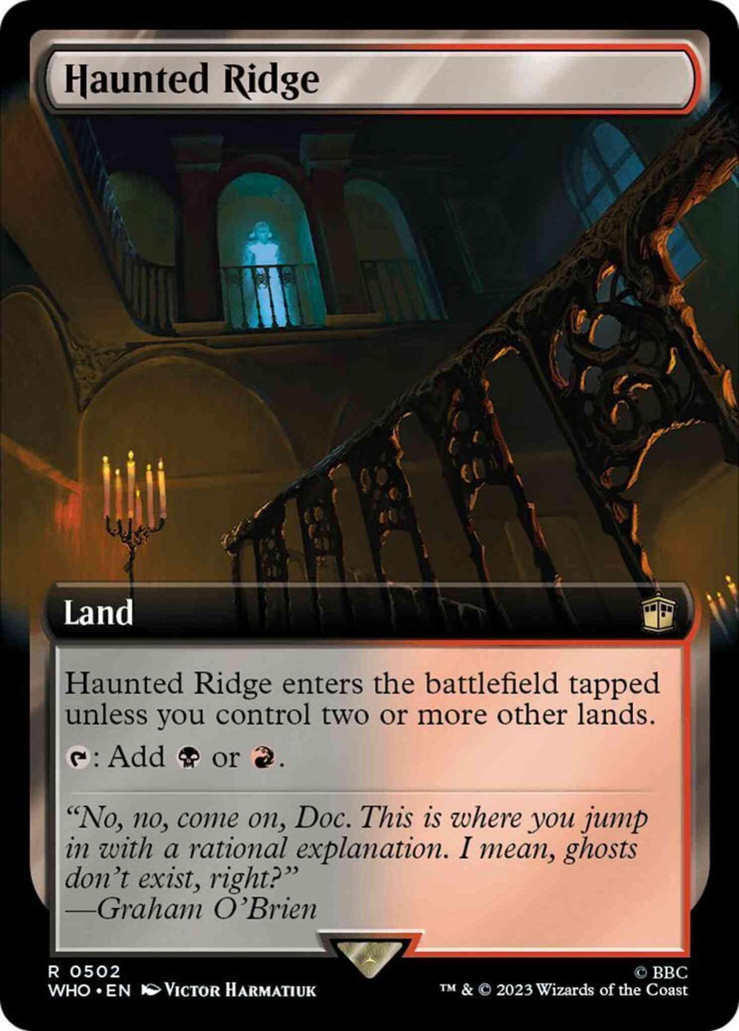Haunted Ridge [502] [Extended Art] [Universes Beyond: Doctor Who] [Non-Foil]