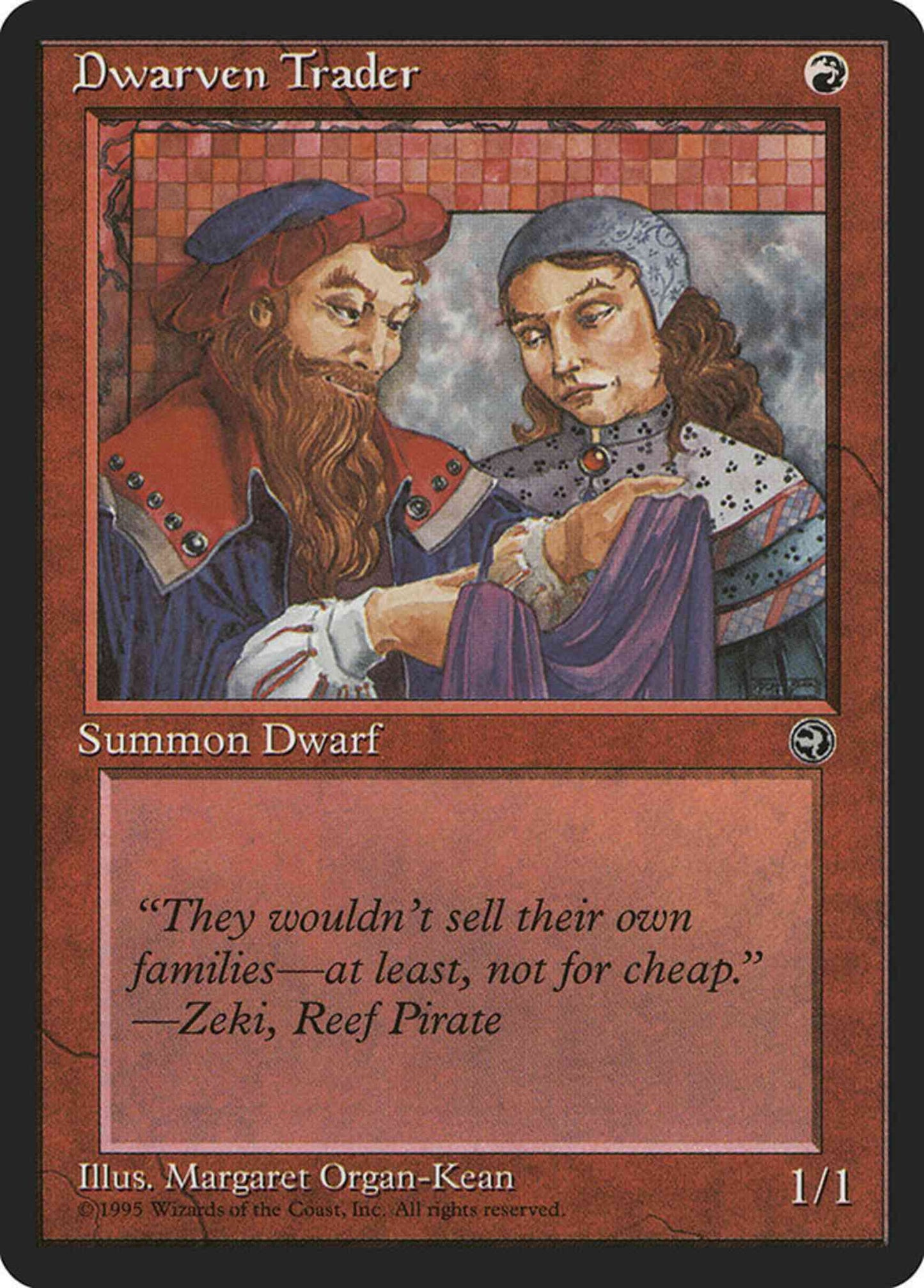 Dwarven Trader [72b] [Two People] [Homelands] [Non-Foil]