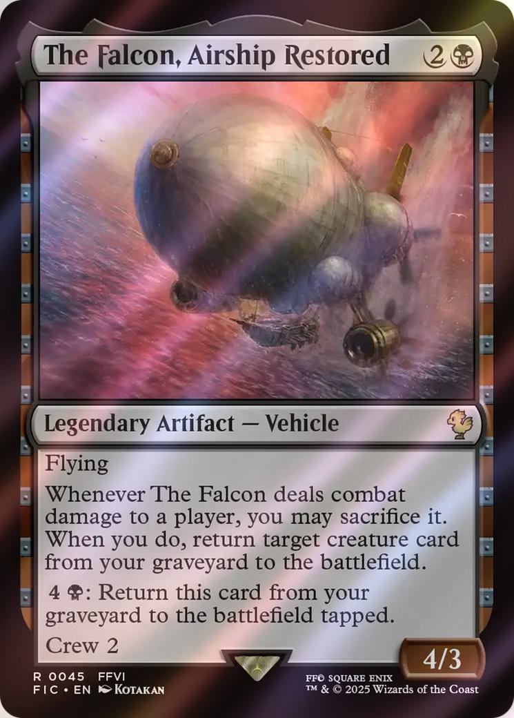 The Falcon, Airship Restored [45] [FINAL FANTASY: Commander] [Surge Foil]