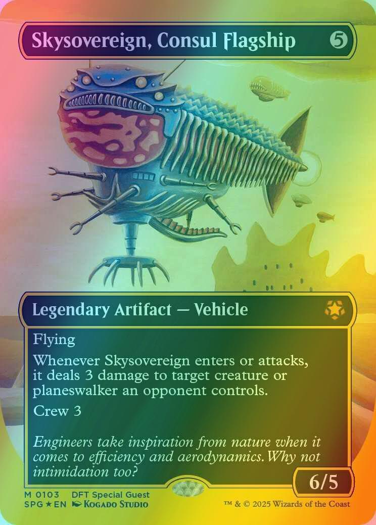Skysovereign, Consul Flagship [103] [Borderless] [Special Guests] [First-place Foil]
