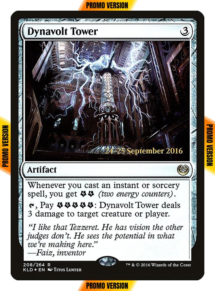 Dynavolt Tower [208s] [Kaladesh Promos] [Foil]
