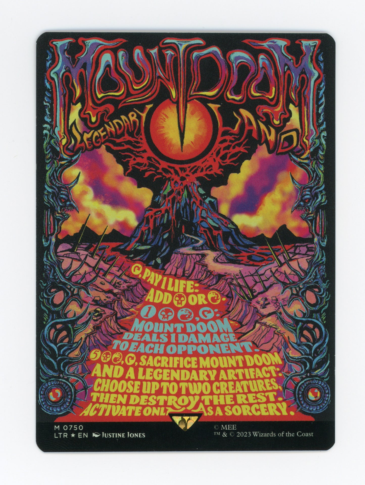 Mount Doom — Borderless|Poster|Foil — ID 19812