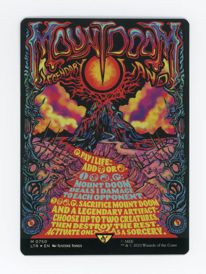 Mount Doom — Borderless|Poster|Foil — ID 19812