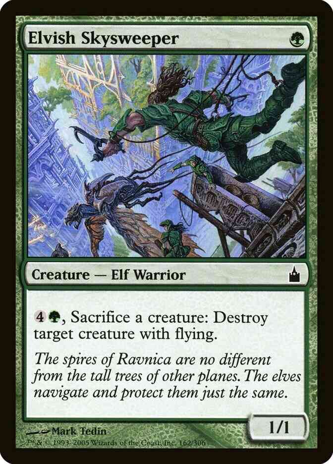 Elvish Skysweeper [162] [Ravnica City Of Guilds] [Non-Foil]