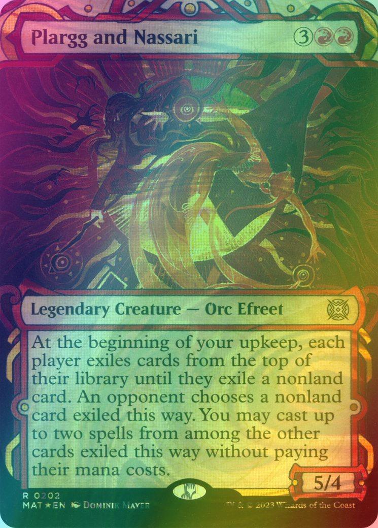 Plargg and Nassari [202] [Planar Showcase] [March of the Machine: The Aftermath] [Halo Foil]
