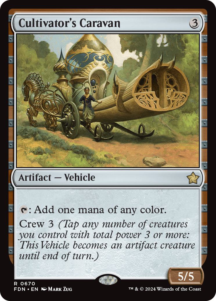 Cultivator's Caravan [670] [Foundations] [Non-Foil]
