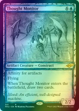 Thought Monitor [341] [Sketch Showcase] [Modern Horizons 2] [Foil]