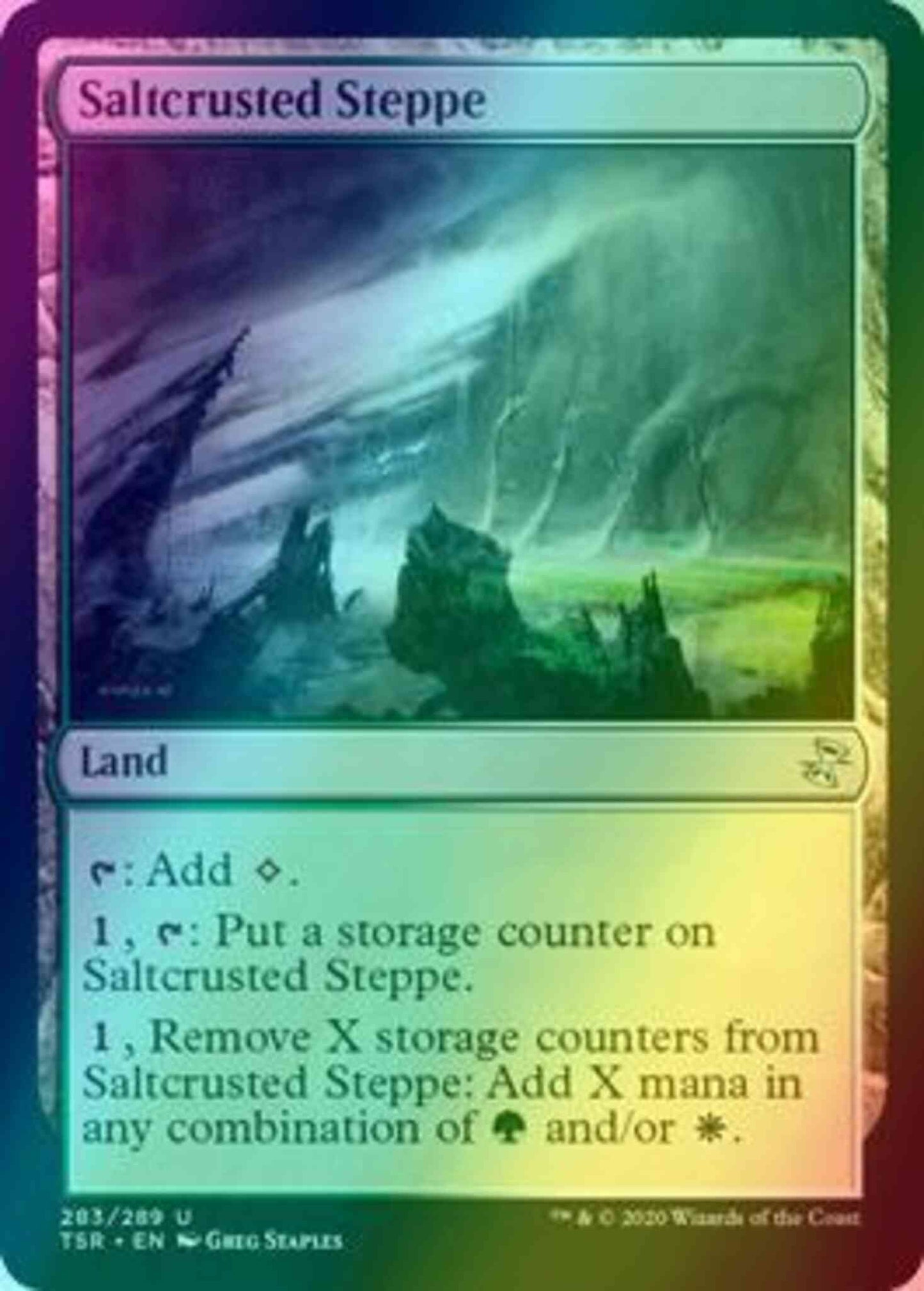 Saltcrusted Steppe [283] [Time Spiral Remastered] [Foil]