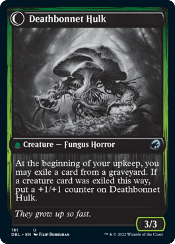 Deathbonnet Sprout // Deathbonnet Hulk [181] [Innistrad: Double Feature] [Non-Foil]