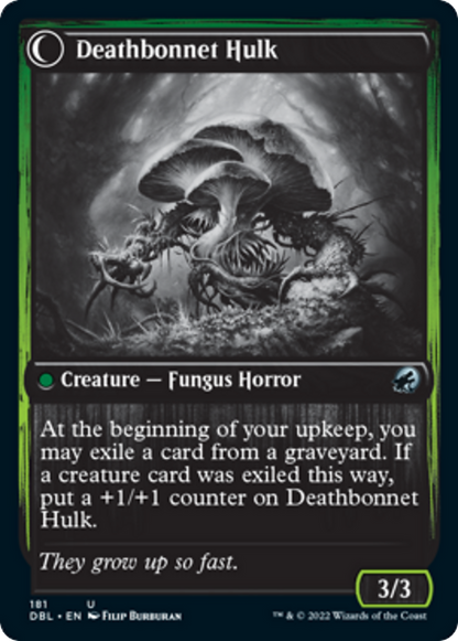 Deathbonnet Sprout // Deathbonnet Hulk [181] [Innistrad: Double Feature] [Non-Foil]