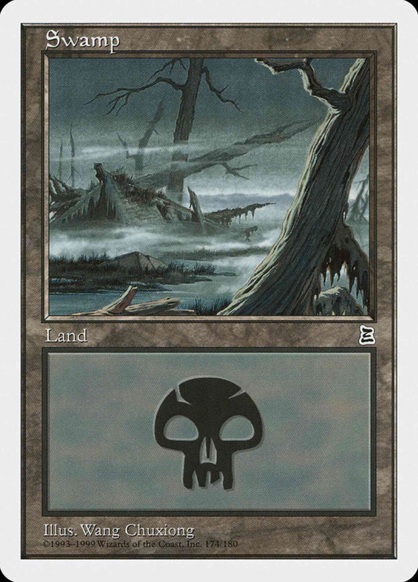Swamp [174] [Portal Three Kingdoms] [Non-Foil]
