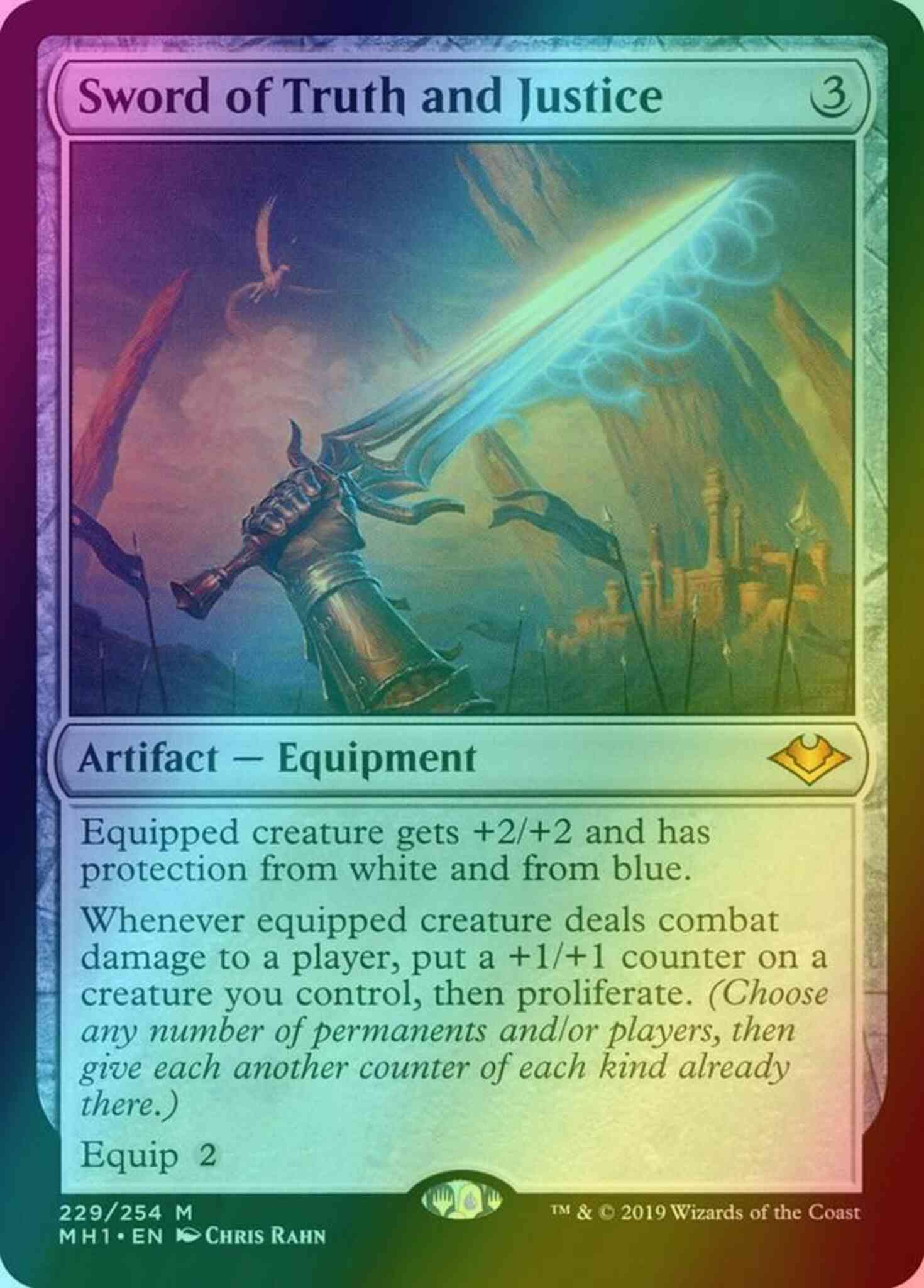 Sword of Truth and Justice [229] [Modern Horizons] [Foil] – Face
