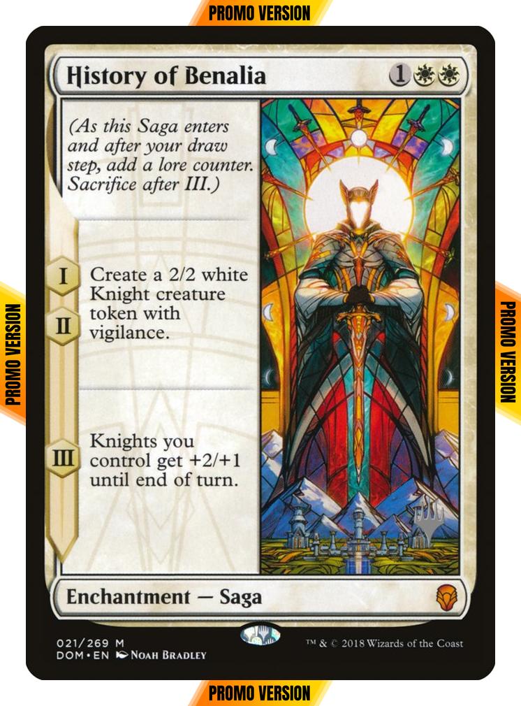 History of Benalia [21p] [Promo Pack] [Dominaria Promos] [Non-Foil]
