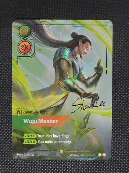 Wuju Master (Master Yi) — Signature|Foil — ID 19666