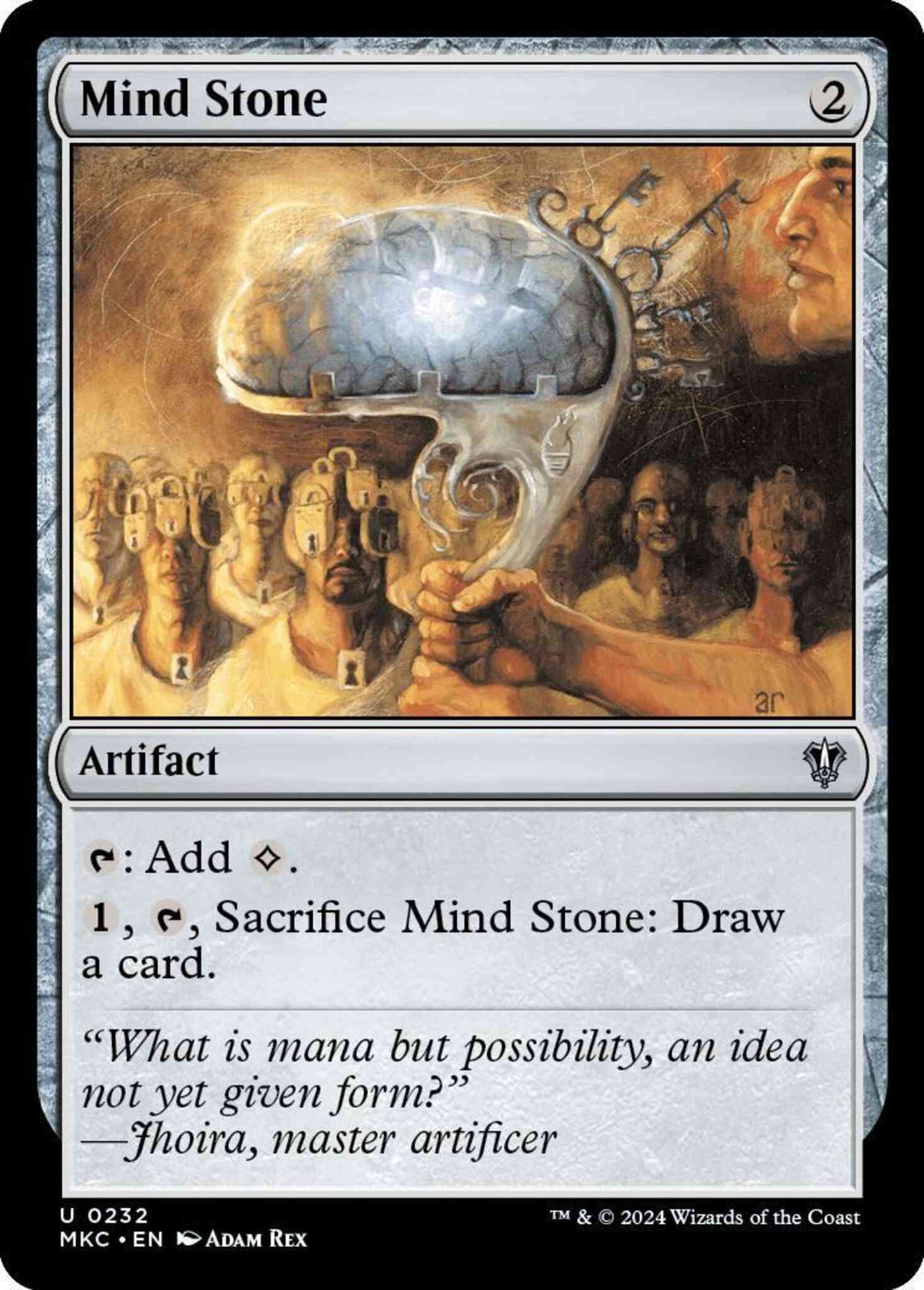 Mind Stone [232] [Murders at Karlov Manor: Commander] [Non-Foil]
