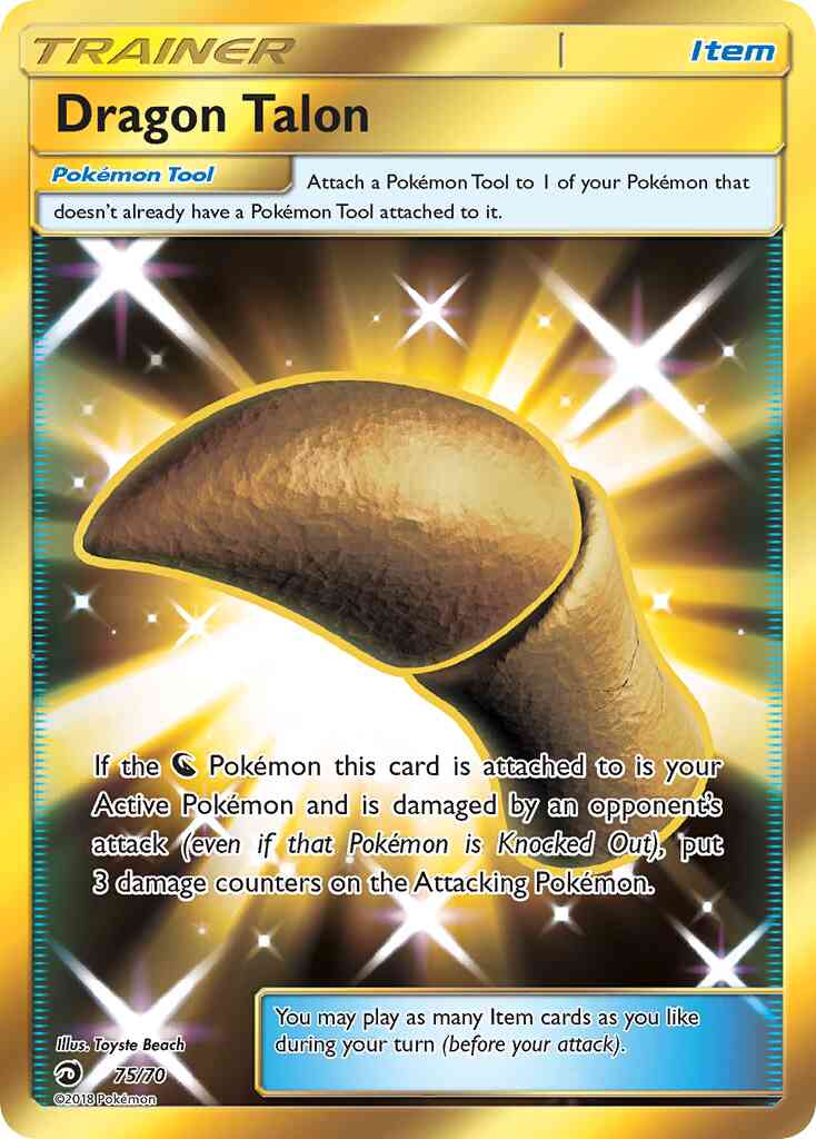 Dragon Talon - 75/70 - Rare Secret [sm75-75] [Secret]