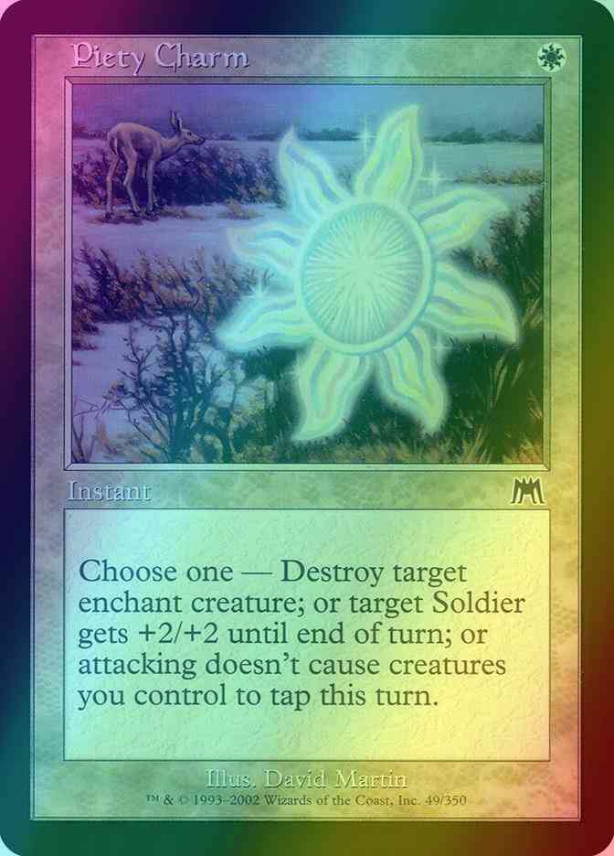 Piety Charm [49] [Onslaught] [Foil]