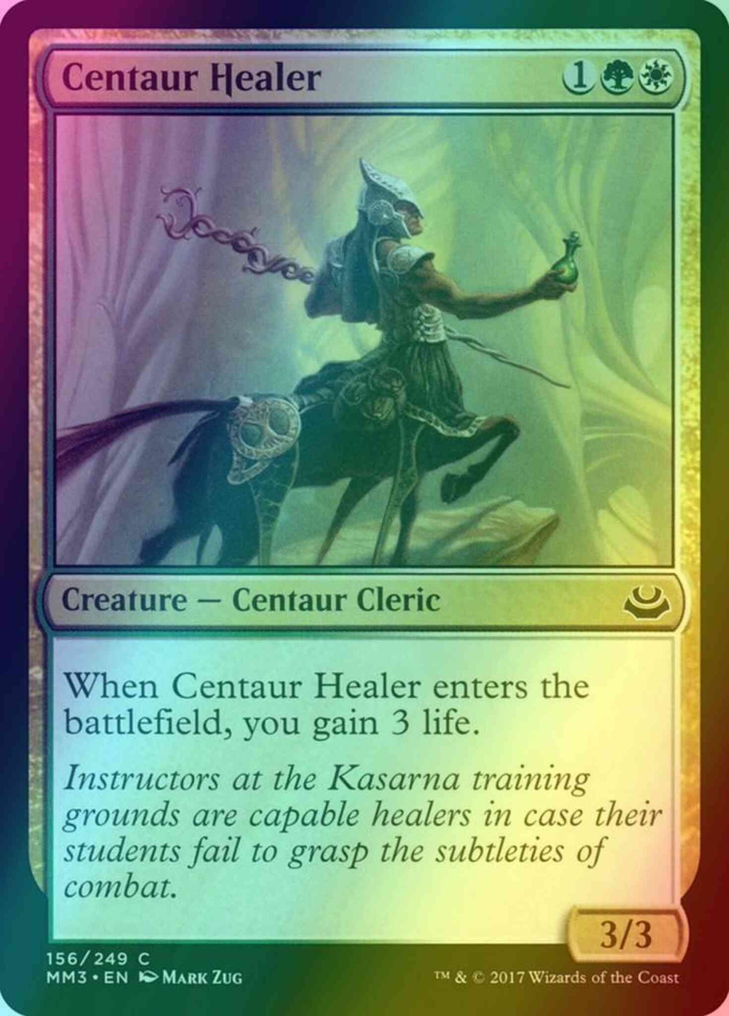 Centaur Healer [156] [Modern Masters 2017] [Foil]