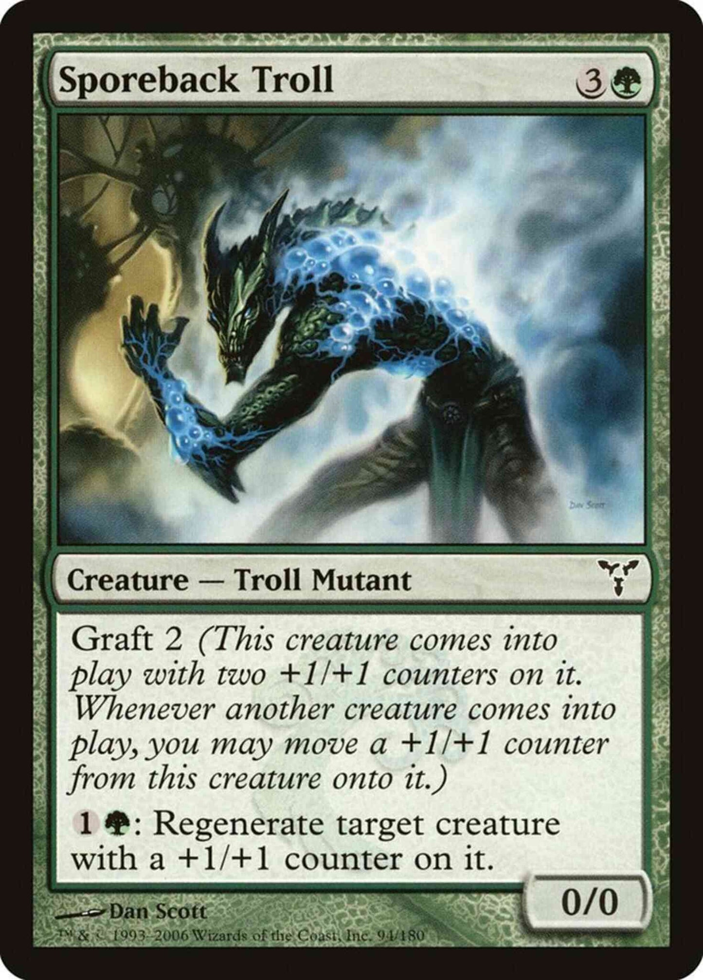 Sporeback Troll [94] [Dissension] [Non-Foil]