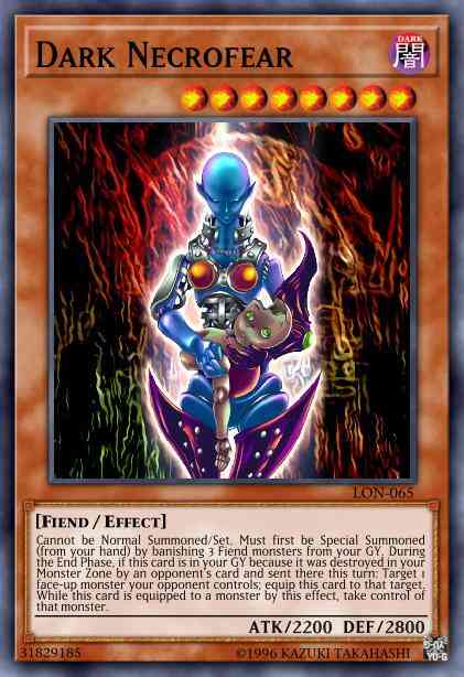 Dark Necrofear - LED5-EN006 - Common - 1st Edition