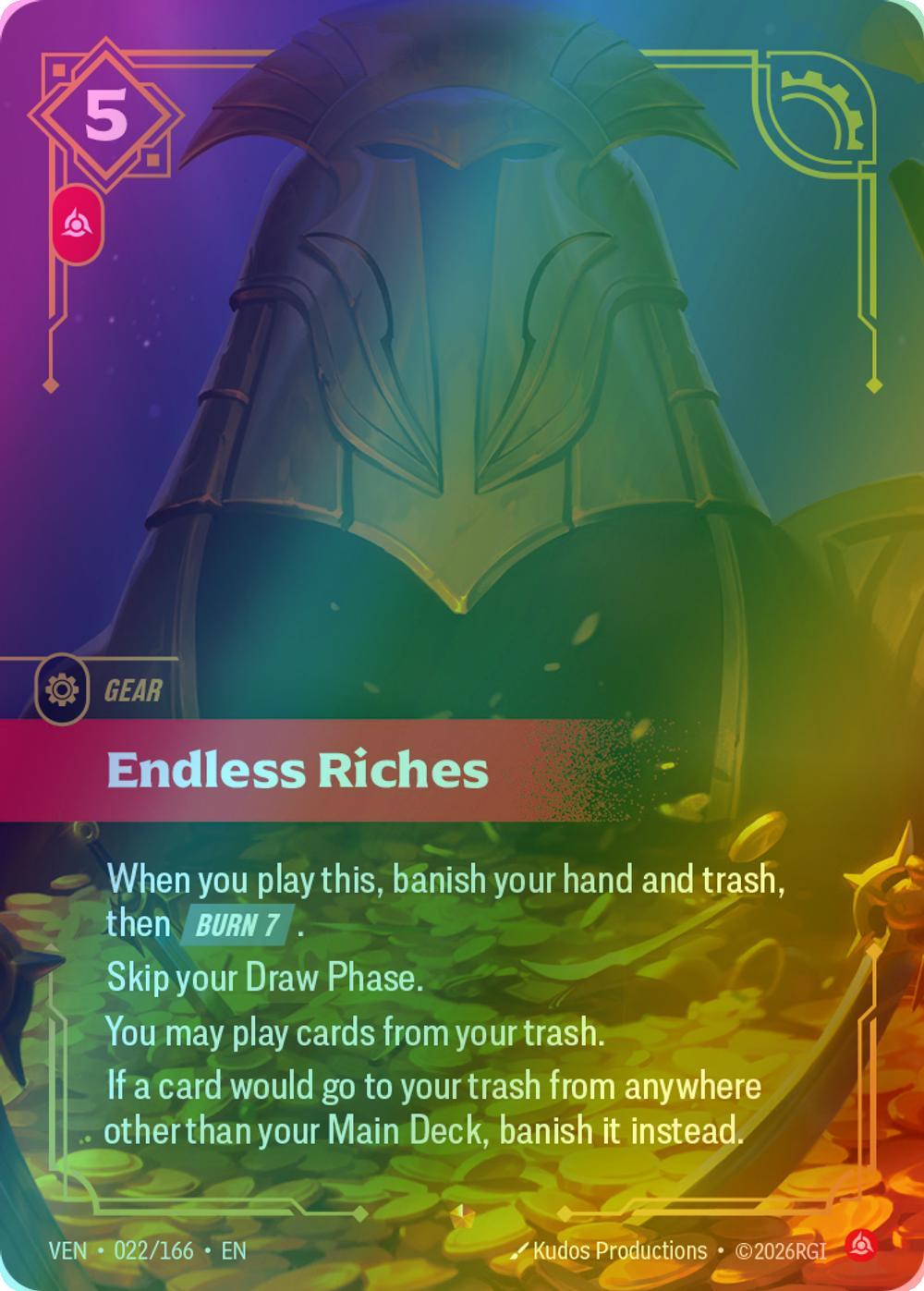 Endless Riches - 022/166 [Vendetta] [Foil]