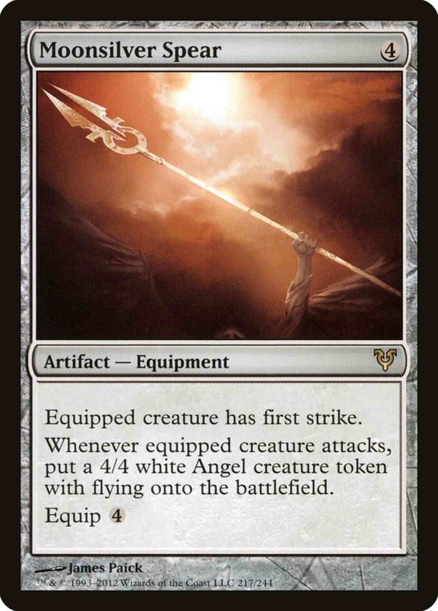 Moonsilver Spear [217] [Avacyn Restored] [Non-Foil]