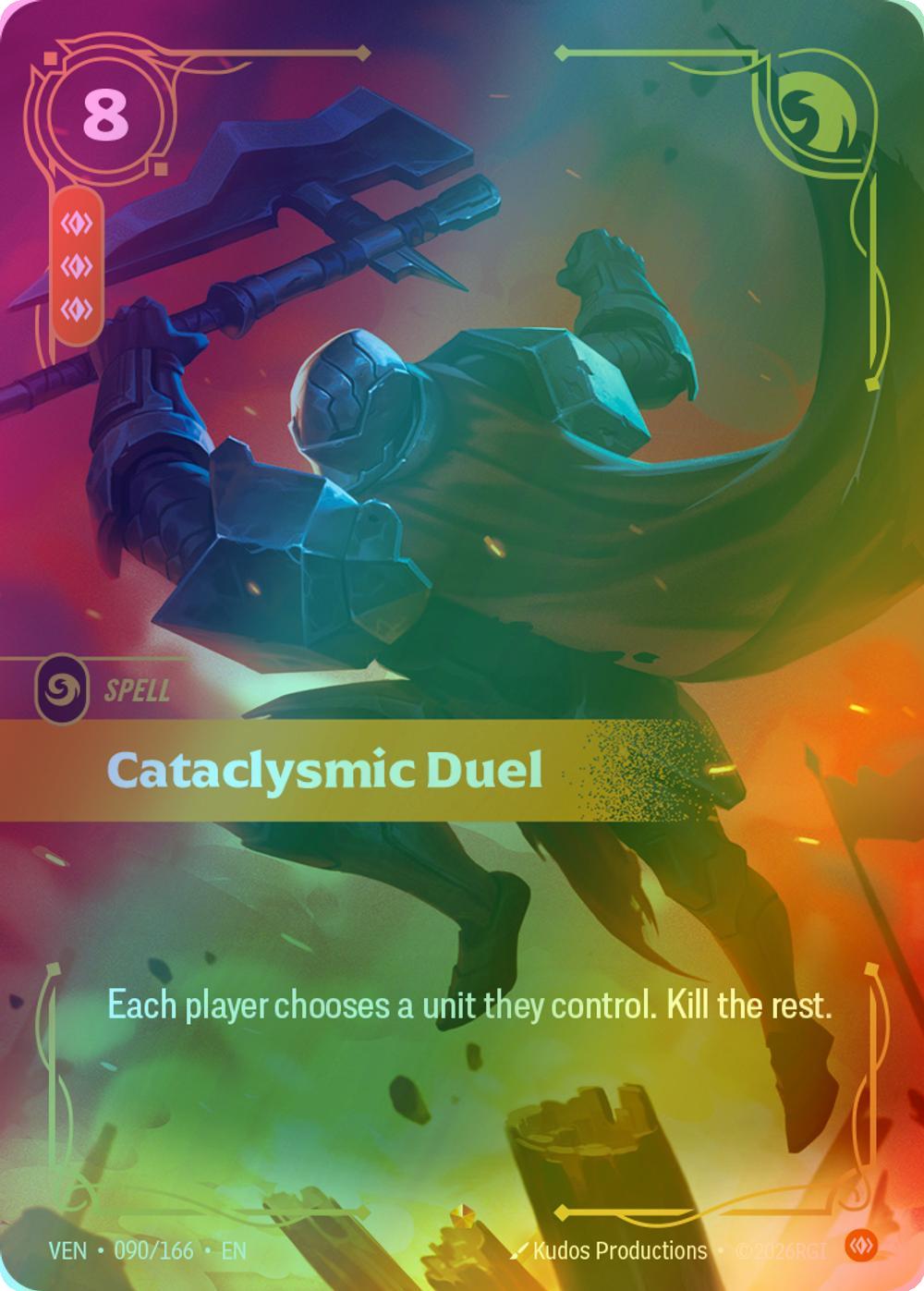 Cataclysmic Duel - 090/166 [Vendetta] [Foil]