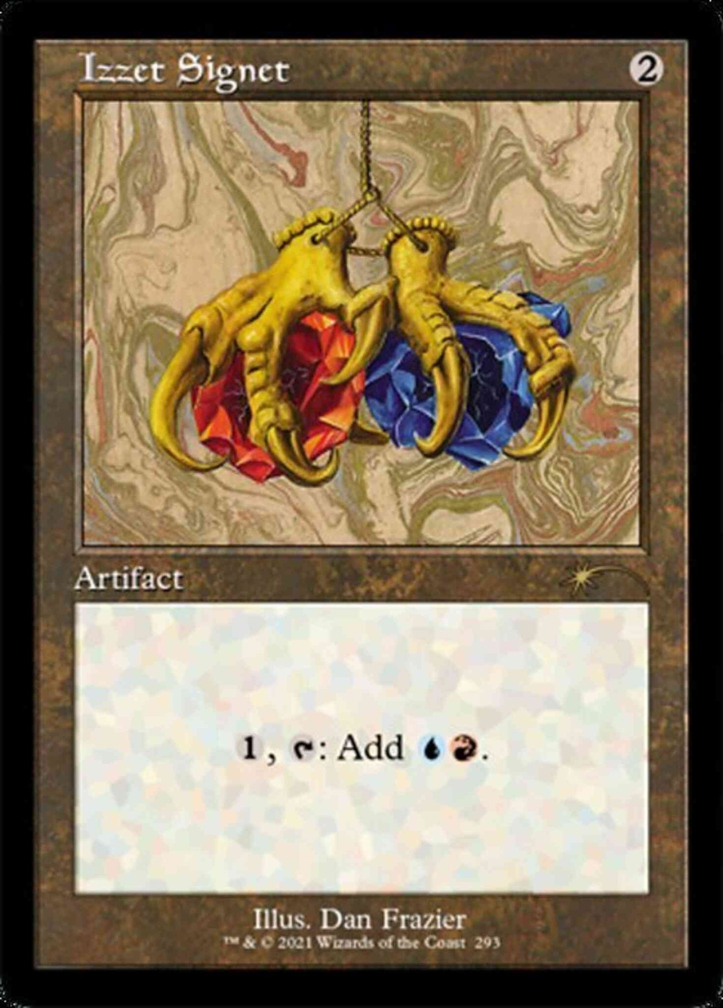 Izzet Signet [0293] [Retro Frame] [Dan Frazier] [Secret Lair Drop] [Non-Foil]