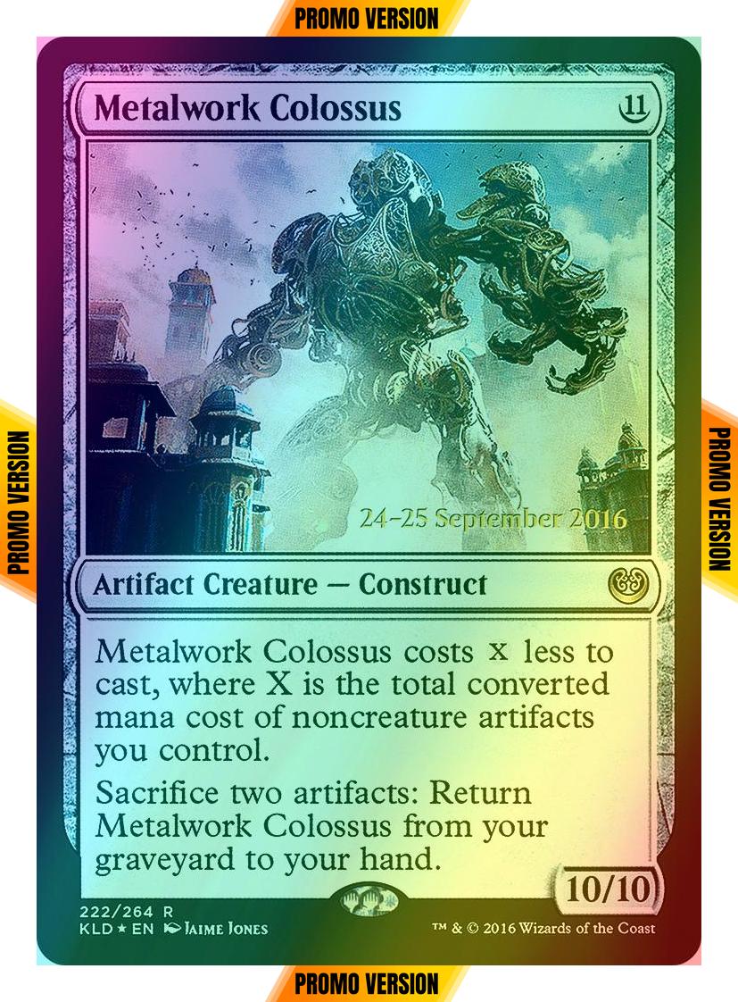 Metalwork Colossus [222s] [Kaladesh Promos] [Foil]