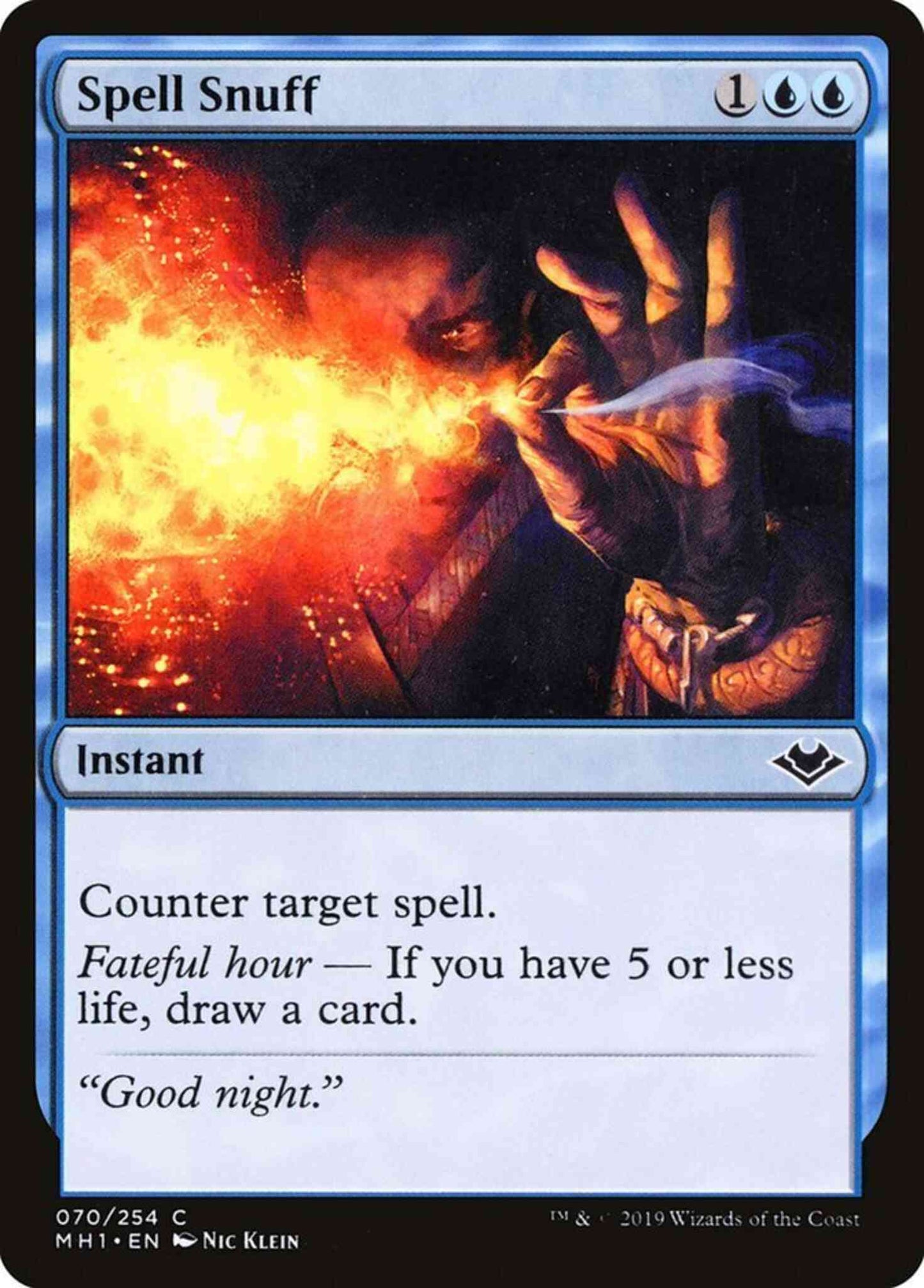 Spell Snuff [70] [Modern Horizons] [Non-Foil]