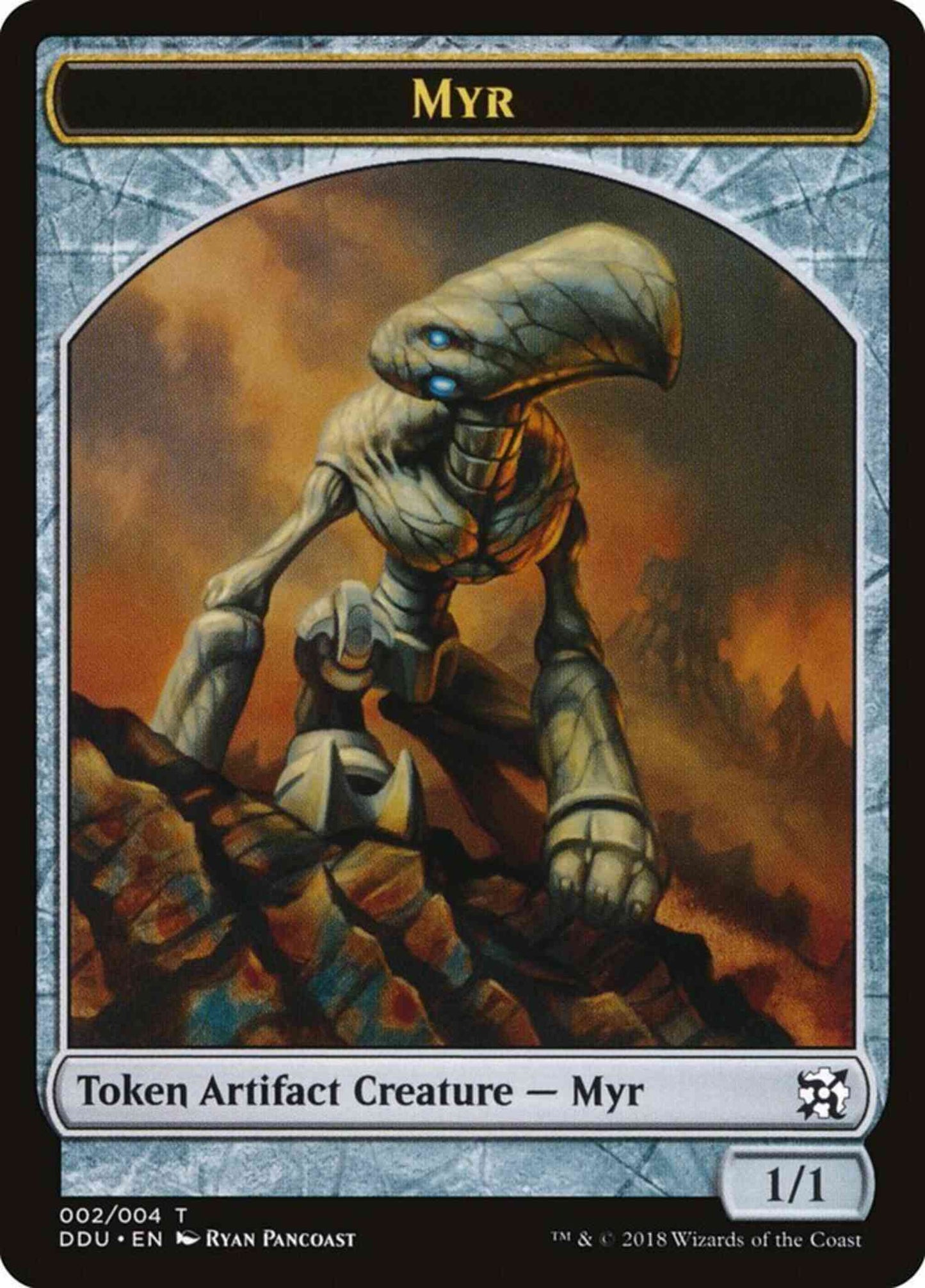 Myr Token [02] [Duel Decks: Elves vs. Inventors Tokens] [Non-Foil]