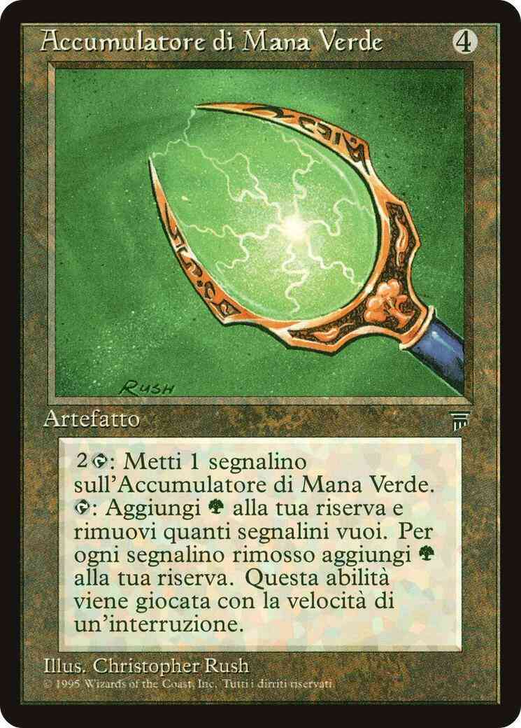 Green Mana Battery - Italian [279] [Legends: Italian] [Non-Foil]