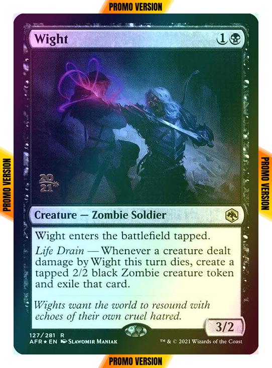 Wight [Prerelease] [127s] [Adventures in the Forgotten Realms Promos] [Foil]