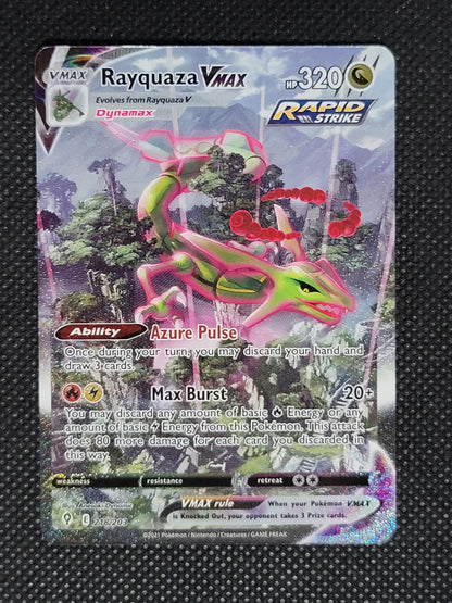 Rayquaza VMAX — Rare Rainbow — ID 19050