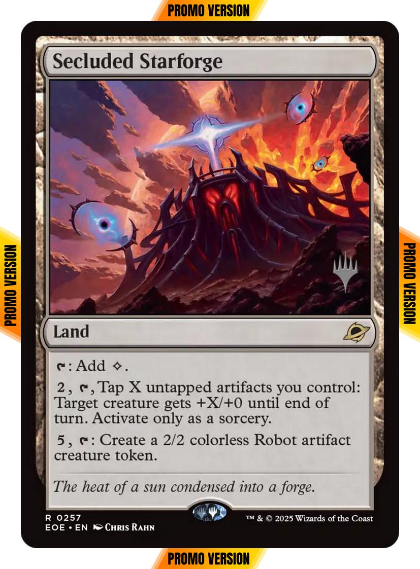 Secluded Starforge [257p] [Promo Pack] [Edge of Eternities: Promos] [Non-Foil]