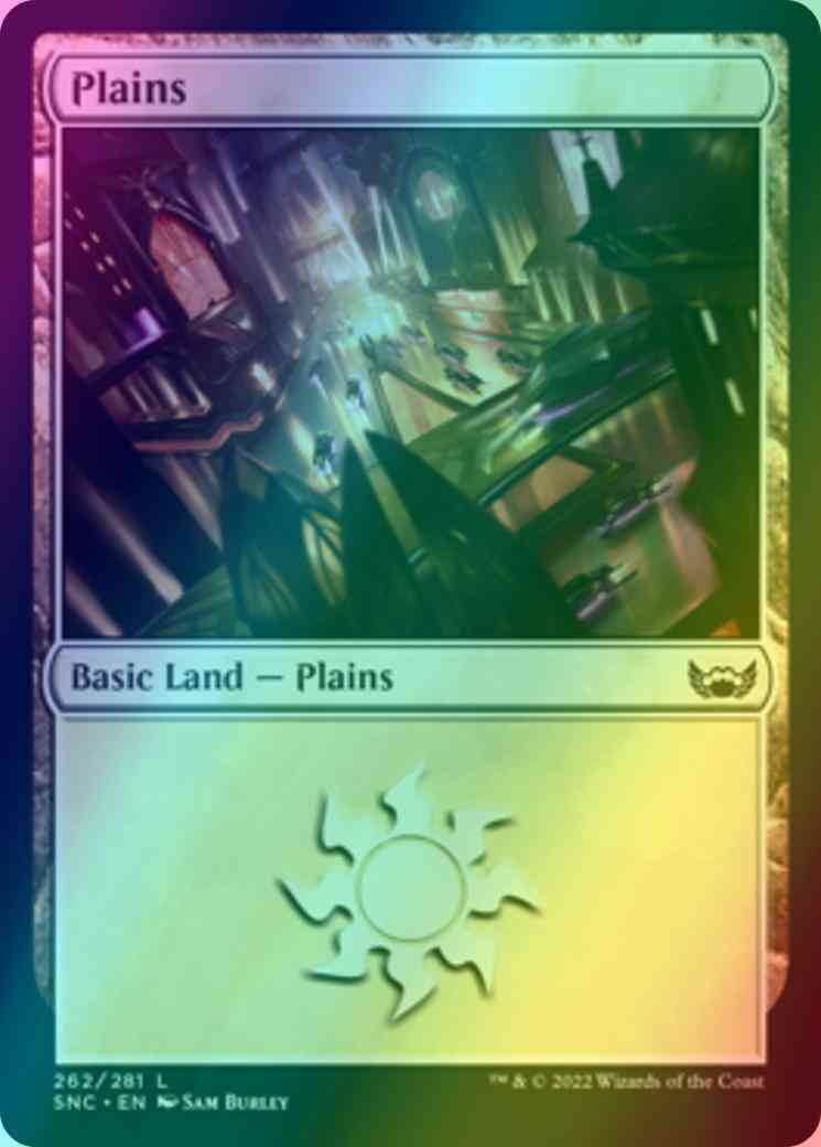 Plains [262] [Streets of New Capenna] [Foil]