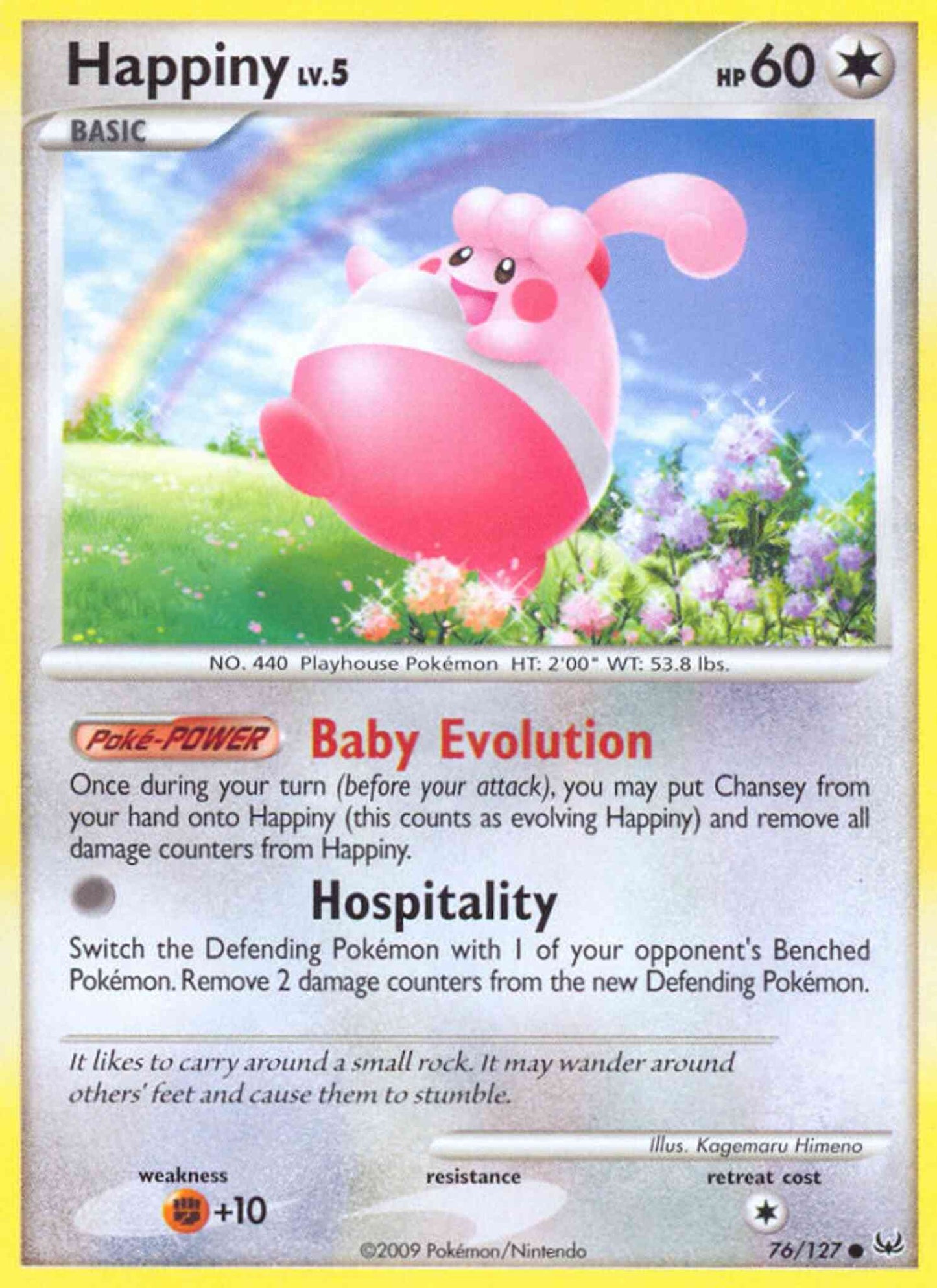 Happiny - 76/127 - Common [pl1-76] [Reverse Holo]