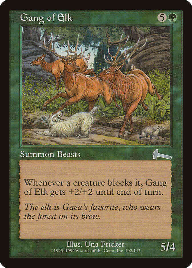 Gang of Elk [102] [Urza's Legacy] [Non-Foil]
