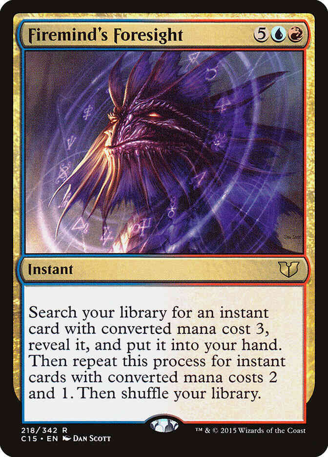 Firemind's Foresight [218] [Commander 2015] [Non-Foil]
