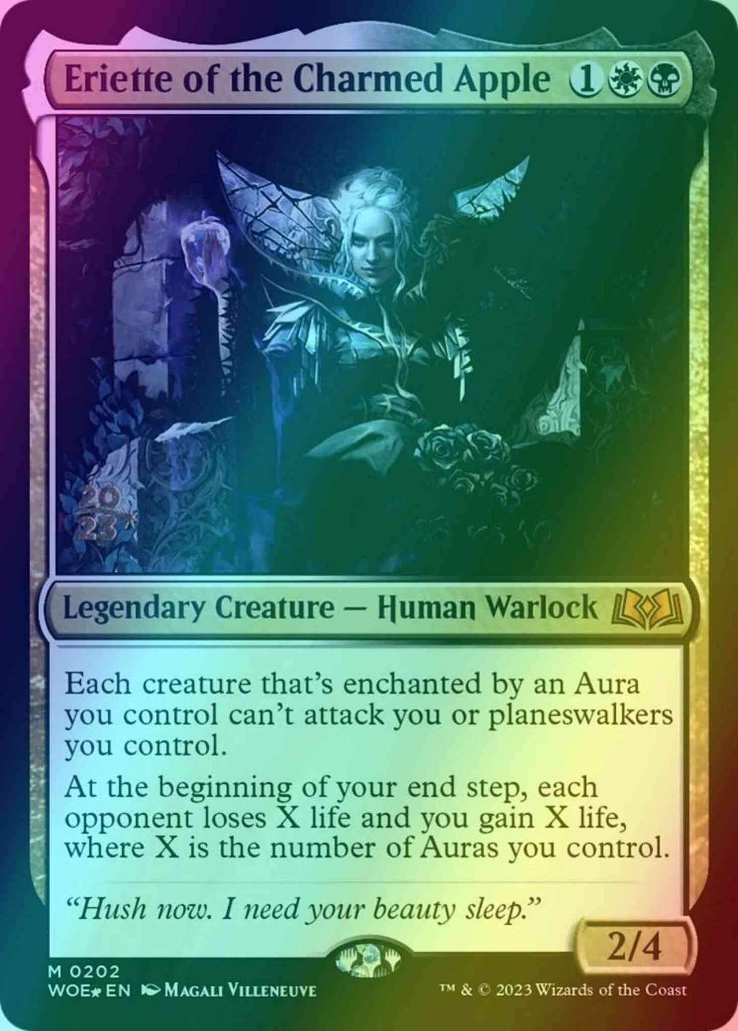 Eriette of the Charmed Apple [202s] [Prerelease] [Wilds of Eldraine: Promos] [Foil]