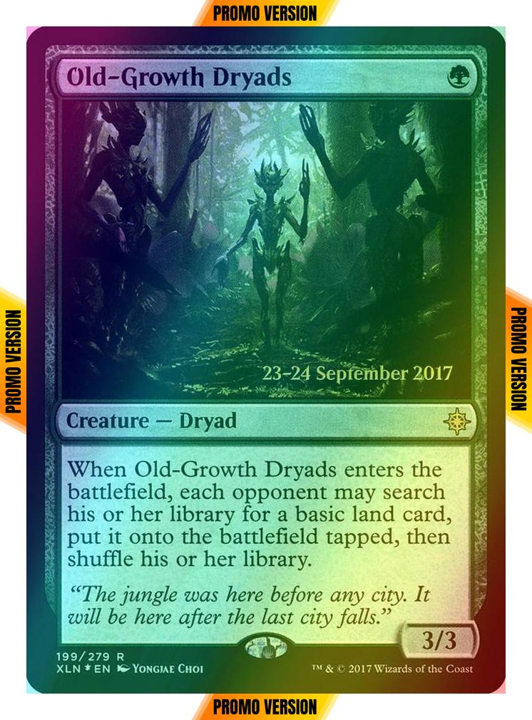Old-Growth Dryads [199s] [Ixalan Promos] [Foil]