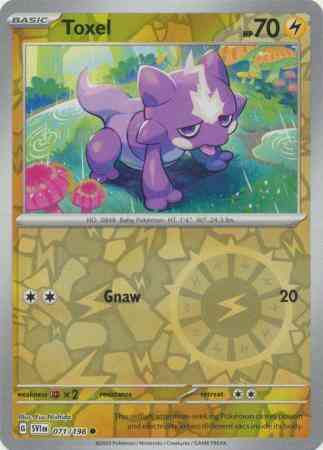 Toxel - 071/198 - Common [sv01-071] [Reverse Holo]
