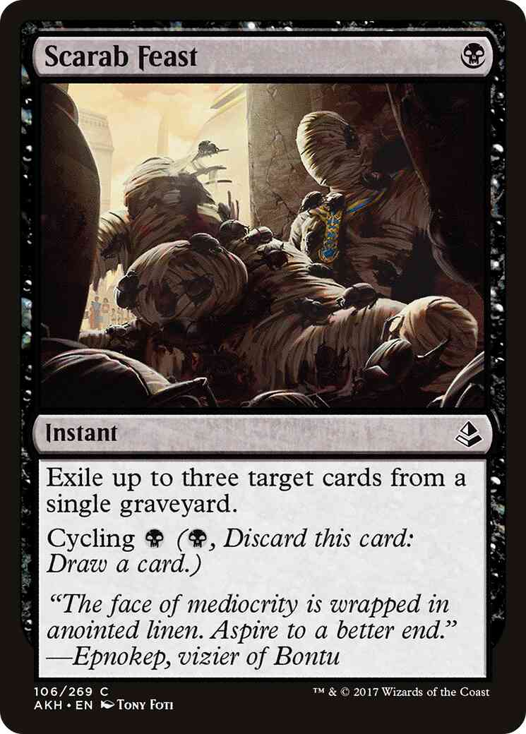 Scarab Feast [106] [Amonkhet] [Non-Foil]