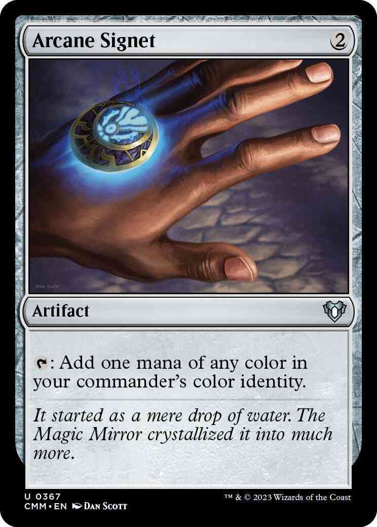 Arcane Signet [367] [Commander Masters] [Non-Foil]