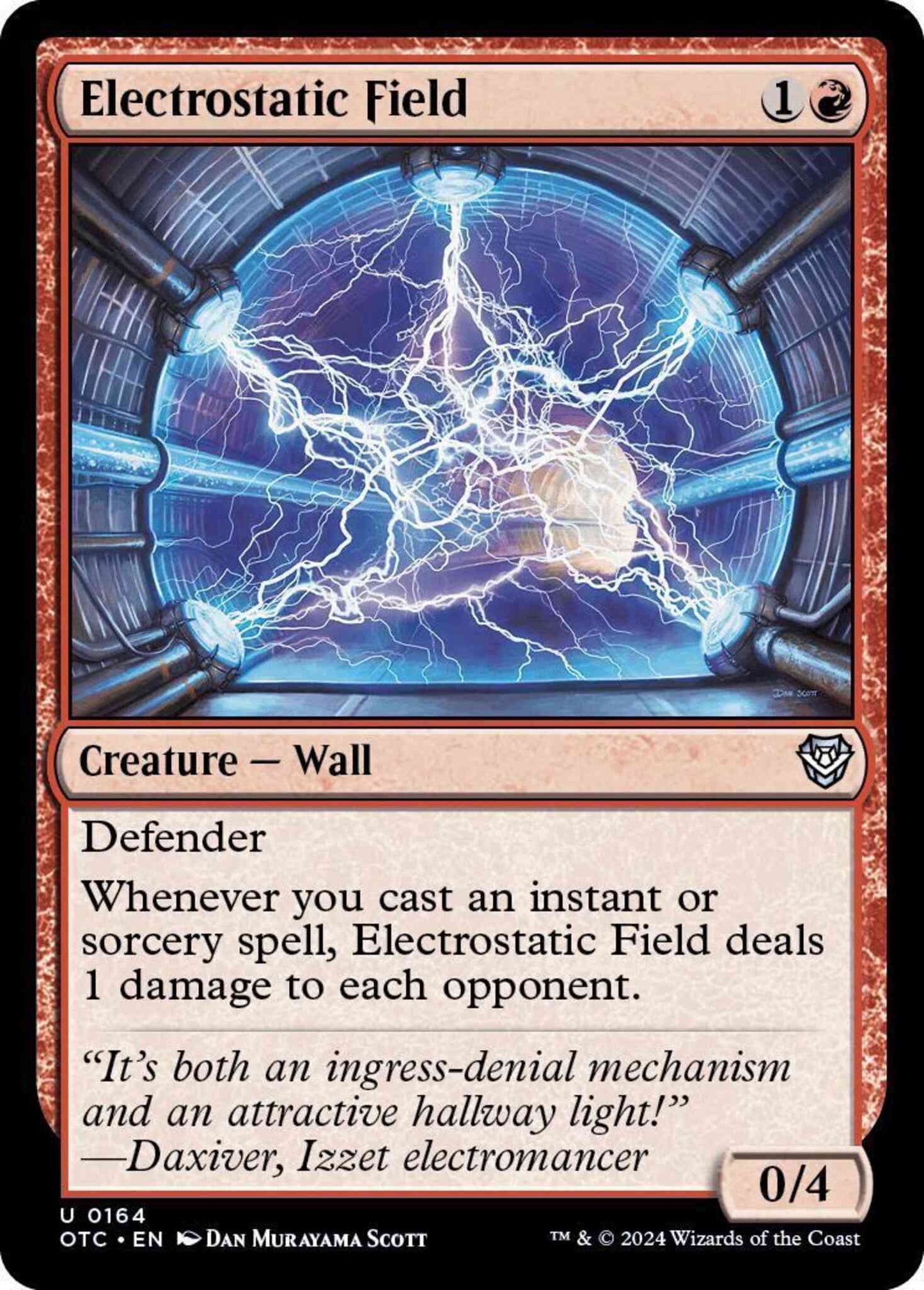 Electrostatic Field [164] [Outlaws of Thunder Junction: Commander] [Non-Foil]