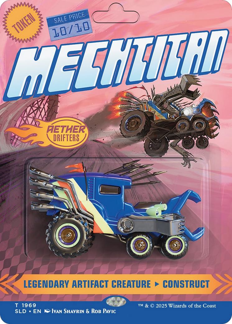 Mechtitan Token // Mechtitan Token [1969] [Borderless] [Aether Drifters] [Secret Lair Drop] [Non-Foil]